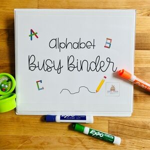 Alphabet Busy Binder/Book